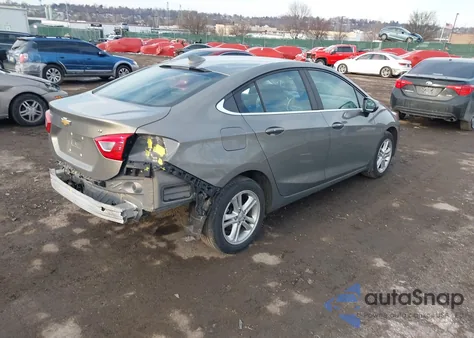 2018 Chevrolet Cruze Lt Auto из США, поврежденный, VIN 1G1BE5SMXJ7203650